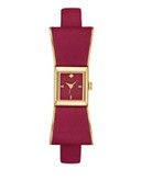Kate Spade New York Kenmare Red Bow Leather Watch - RED
