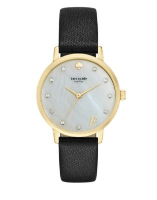 Kate Spade New York A Monogram Leather Watch - E