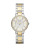 Fossil Virginia Three-Hand Stainless Steel Watch Two Tone - TWO TONE