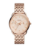 Fossil Womens Tailor Standard Multifunction ES3713 - ROSE GOLD