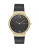 Skagen Denmark Freja Leather Watch - BLACK