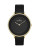 Skagen Denmark Ditte Stainless Steel Leather Watch - BLACK