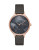 Skagen Denmark Mosaic Mother-of-Pearl Crystal Stainless Steel Leather Watch - GREY