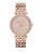Michael Kors Darci Pave Crystal Stainless Steel Link Watch - ROSE GOLD
