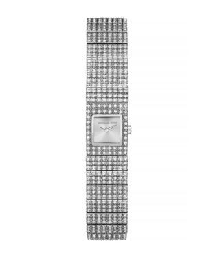 Michael Kors Cabrina Pavé Stainless Steel Watch - SILVER