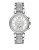 Michael Kors Sawyer Pave Crystal Stainless Steel Chronograph Watch - SILVER