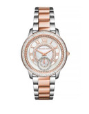 Michael Kors Madelyn Pave Two-Tone Stainless Steel Watch - TWO TONE