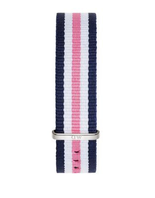 Daniel Wellington South Hampton NATO Watch Strap - SILVER