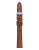 Fossil Brown Slim Leather Watch Strap - BROWN