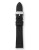 Fossil Black Leather Watch Strap - BLACK