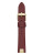 Fossil Burgundy Leather Watch Strap - RED