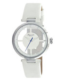 Kenneth Cole New York Womens Transparency Watch - WHITE