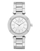 Dkny Womens Stanhope Silver-tone Watch NY2285 - SILVER