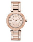 Dkny Womens Stanhope Rose Gold-tone Watch NY2287 - ROSE GOLD