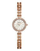 Bulova Womens Analog Crystal Collection Watch 98L215 - ROSE GOLD