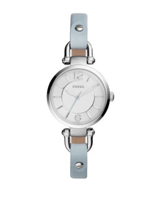 Fossil Womens Analog Georgia ES3822 Watch - BLUE