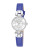 Anne Klein Silver Tone Ladies Mini Watch With Cobalt Strap 10-9443SVCB - BLUE