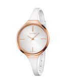 Calvin Klein Lively Stainless Steel Bracelet Watch - WHITE
