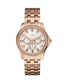 Guess Rose Goldtone Stainless Steel Bracelet Watch - ROSE GOLD