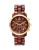 Michael Kors Audrina Tortoise Acetate Chronograph Watch - BROWN