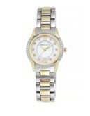 Anne Klein Analog Two-Tone Crystal Watch - TWO TONE