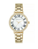 Anne Klein Analog Two-Tier Dial Watch - GOLD