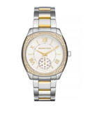 Michael Kors Bryn Pave Two-Tone Stainless Steel Link Watch - TWO TONE