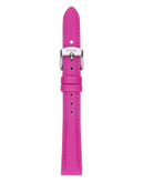 Fossil Pink Slim Leather Watch Strap - PINK