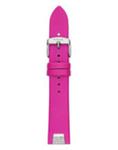 Fossil Pink Leather Watch Strap - PINK