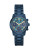 Guess Mini Sunrise Blue Python Stainless Steel Bracelet Watch - BLUE