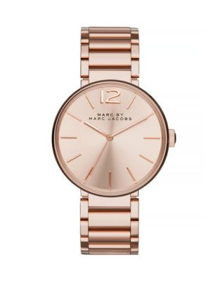 Marc By Marc Jacobs Womens Analog Peggy Watch MBM3402 - ROSE GOLD