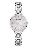 Bulova Womens Facets Collection Petite 96L204 - SILVER