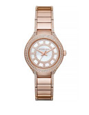 Michael Kors Mini Kerry Pavé Rose Goldtone Stainless Steel Bracelet Watch - ROSE GOLD