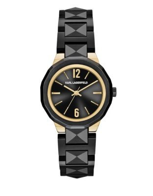 Karl Lagerfeld Joleigh Black Bracelet Watch - BLACK