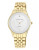 Anne Klein Womens Diamond Dial Standard Link Band Watch AK-1732CHGBX - GOLD