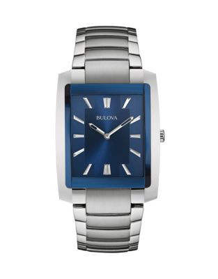 Bulova Analog Classic Collection Watch - SILVER