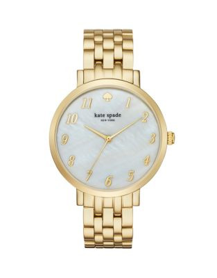 Kate Spade New York Monterey Goldplated Analog Bracelet Watch - GOLD