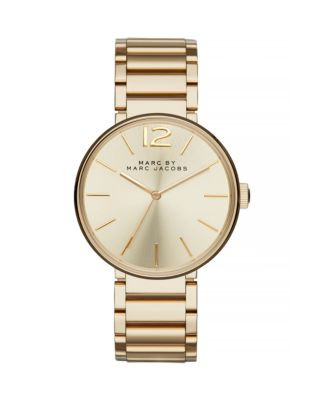 Marc By Marc Jacobs Womens Analog Peggy Watch MBM3401 - GOLD