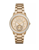 Michael Kors Chronograph Madelyn Watch Mk6287 - GOLD