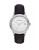 Burberry The City Analog Leather Watch - BLACK