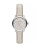 Burberry Classic Round Analog Leather Watch - SILVER