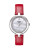 Tissot Stainless Steel Diamond Accented Leather Strap Watch - RED
