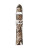 Michele Snake Print Leather Watch Strap - BROWN - 18MM