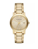 Burberry The City Analog Goldtone Watch - GOLD
