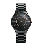 Rado Unisex Quartz True Thinline R27741152 Watch - BLACK
