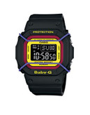 Casio Digital Baby G Retro Watch - BLACK