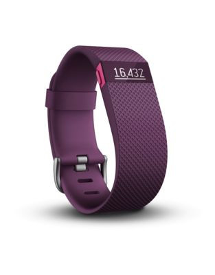 Fitbit Charge HR Wireless Activity Wristband - PURPLE - LARGE