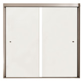 Canvas 2-Panel Frameless Tub Door