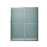 Soul 2-Panel Chrome Framed Shower Door 47 1/2 Inches
