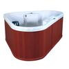 Bermuda Quick Ship Plug & Play 3-Person Corner 12-Jet Spa with FREE ENERGY PACKAGE in Silver Marble